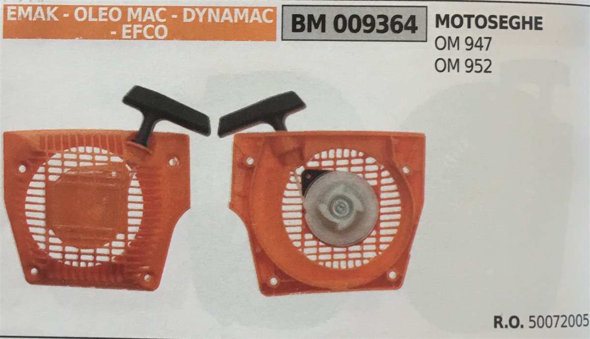 AVVIAMENTO COMPLETO BRUMAR EMAK - OLEO MAC - DYNAMAC - EFCO MOTOSEGHE OM 947 OM 952