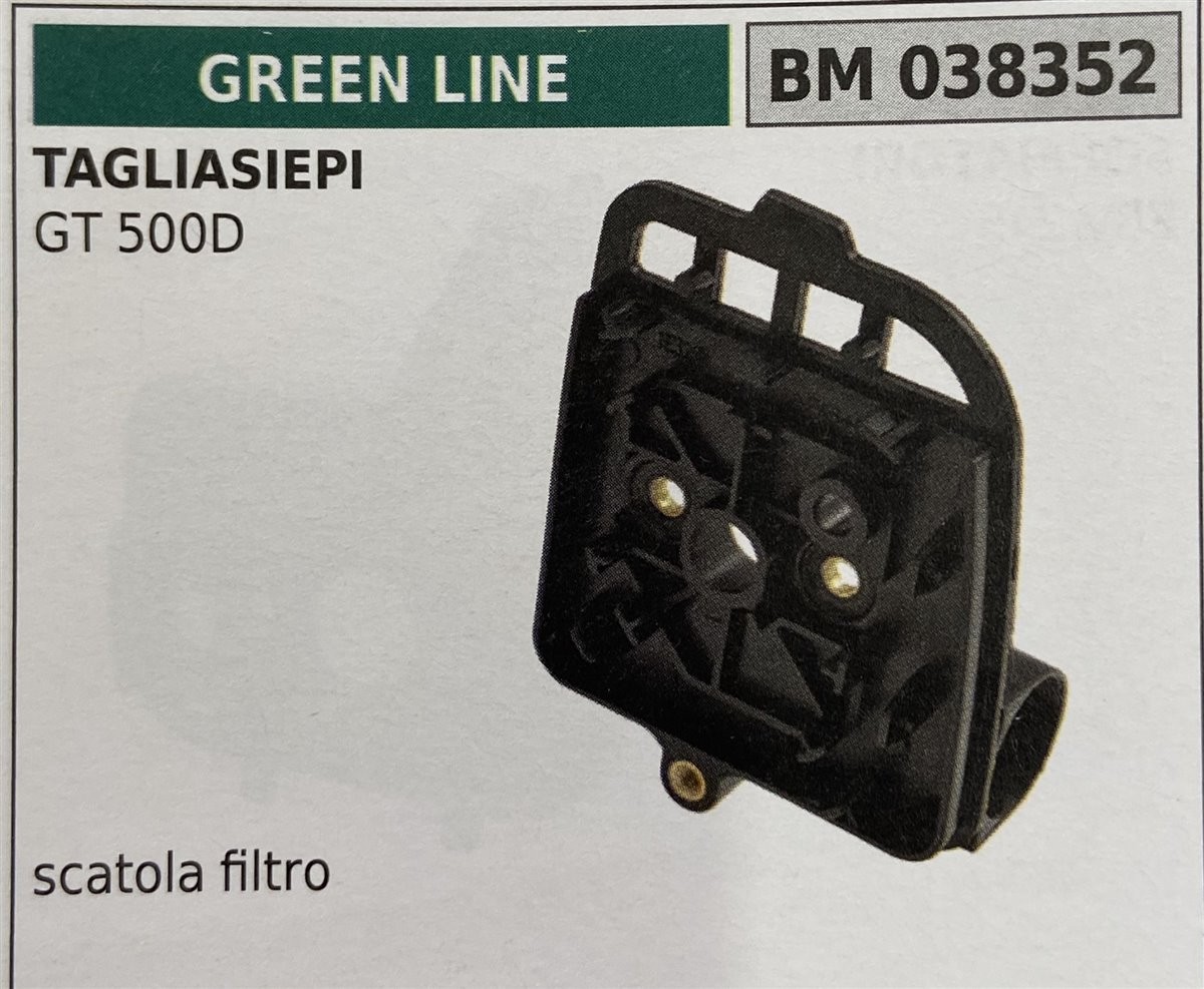 BRUMAR FILTRO GREEN LINE  TAGLIASIEPI GT 500D  scatola filtro R.O.-