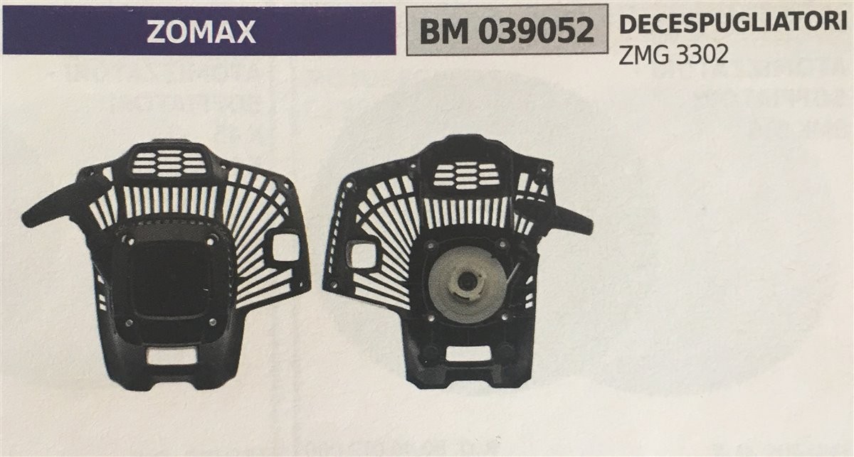 AVVIAMENTO COMPLETO BRUMAR ZOMAX DECESPUGLIATORI ZMG 3302