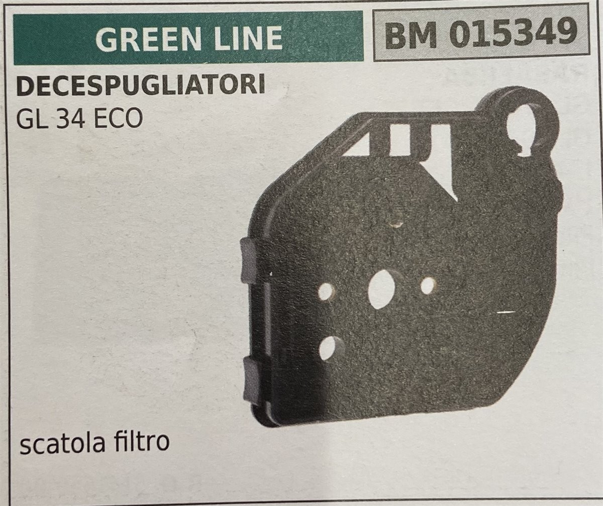 BRUMAR FILTRO GREEN LINE  DECESPUGLIATORI GL 34 ECO  scatola filtro R.O.-