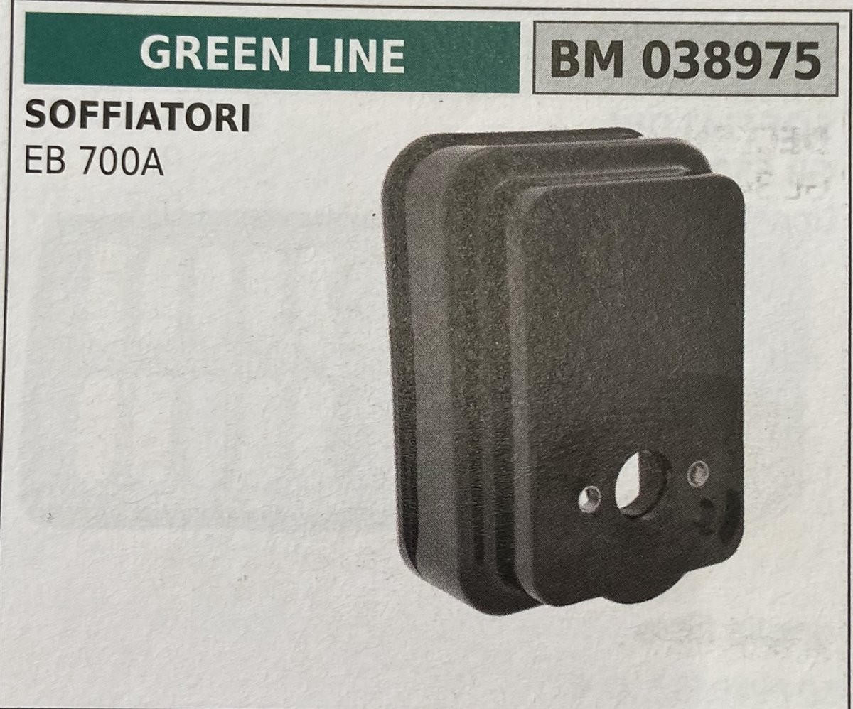 BRUMAR FILTRO GREEN LINE  SOFFIATORI EB 700A  R.O. -
