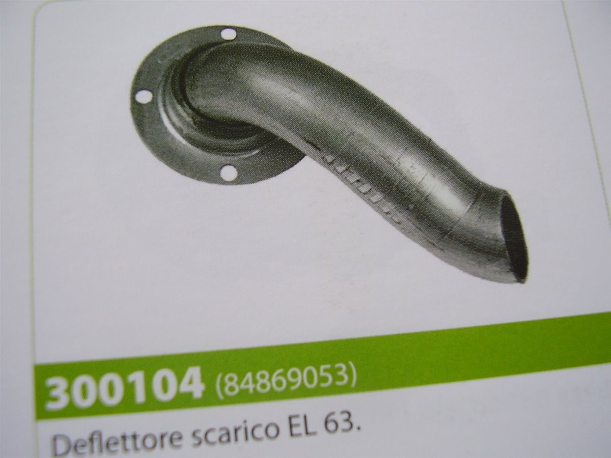 DEFLETTORE SCARICO EL 63 G.G.P CASTELGARDEN ALPINA
