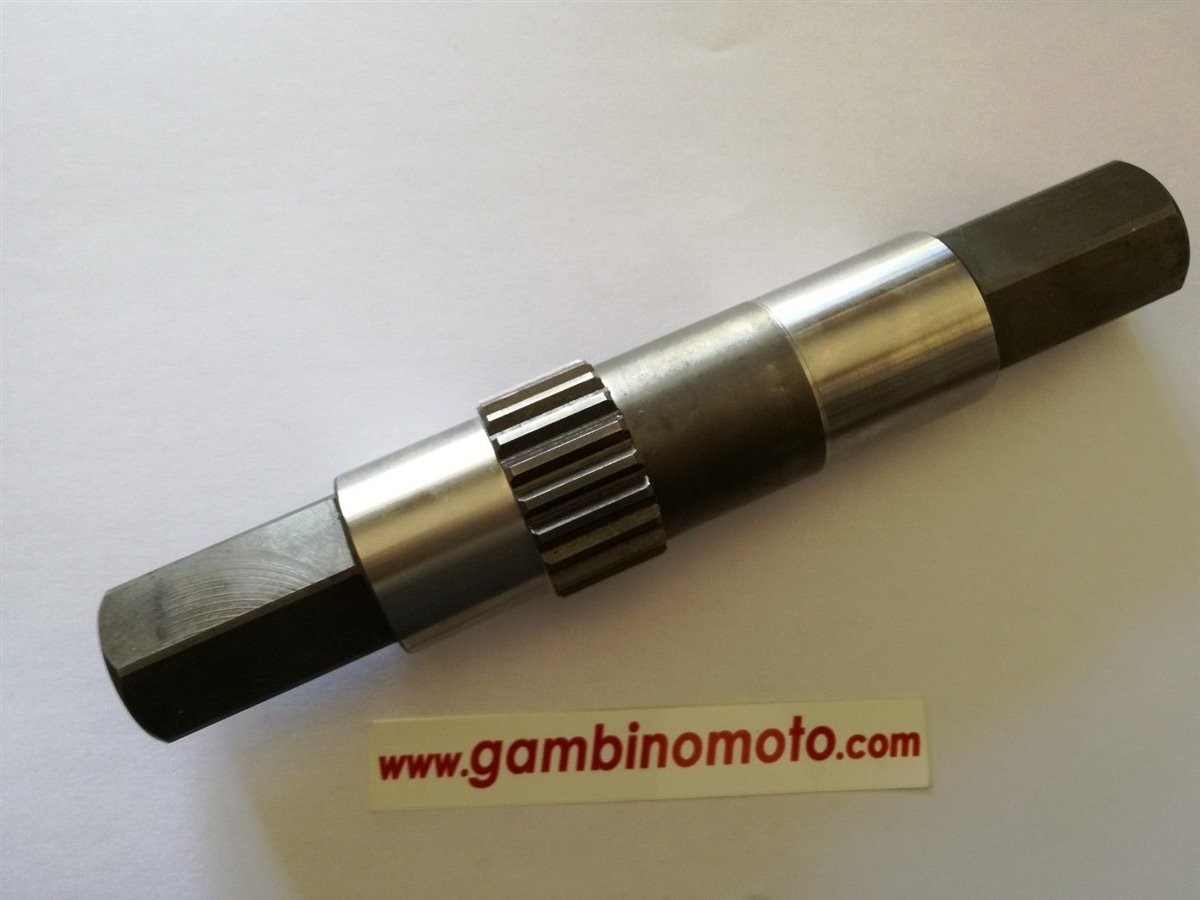 ALBERO PORTA FRESA  MOTOZAPPA GRIFO EXSTRA  - GRIFO 22 SFILABILE ESAGONO DA 27MM