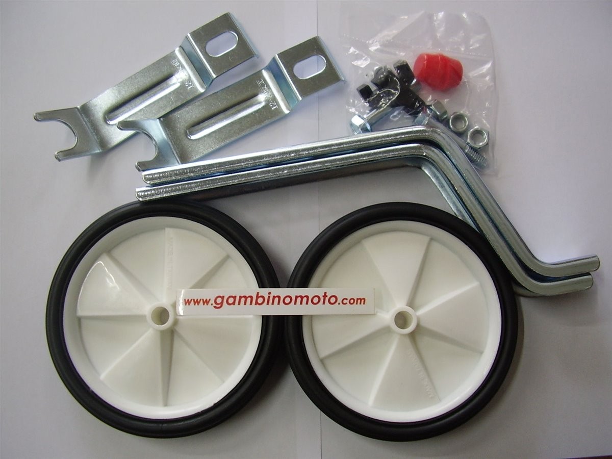 STABILIZZATORI ROTELLE BICI BIMBO RUOTA 5' X BICI 12'-20' 