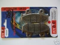 PASTIGLE FRENO POSTERIORI SCOOTER SUZUKI BURGUMAN 400 POSTERIORI