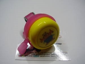 CAMPANELLO BICICLETTA COLORATO ROSA