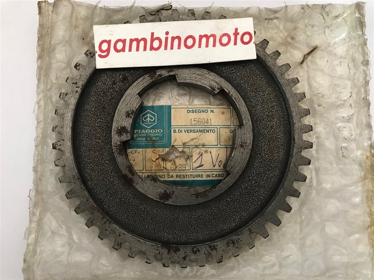 INGRANAGGIO 1°VELOCITA ORIGINALE PIAGGIO APE MP P501 P601 CC220 CODICE OR 156041