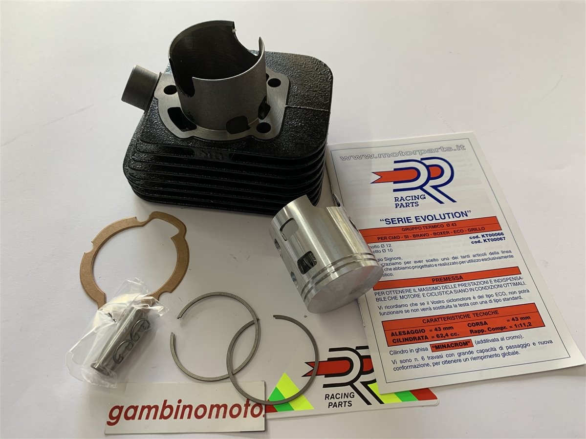 CILINDRO DR DM 43 SPINOTTO 10 PIAGGIO SI MIX FL - CIAO TEEN SC PX FL