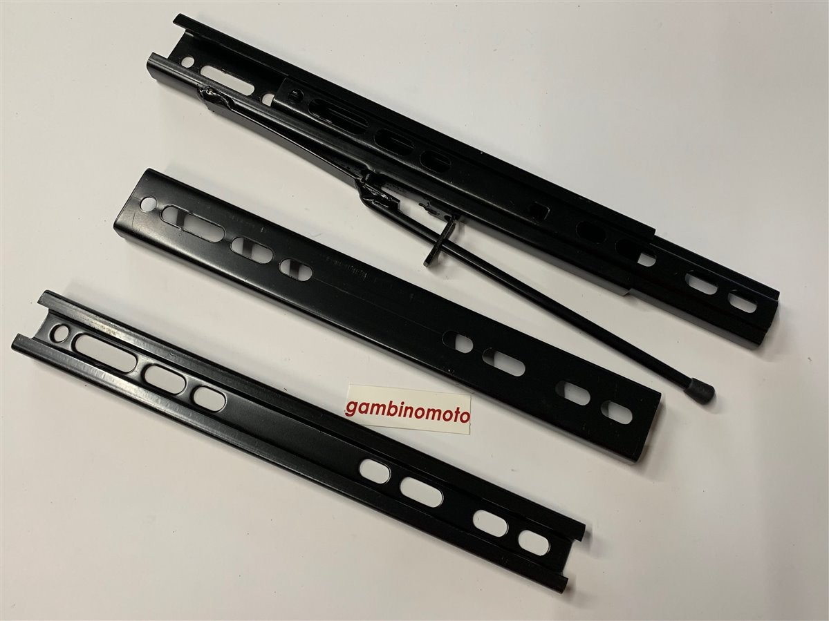 Coppia slitte con cataforesi per sedile trattore agricolo 02161