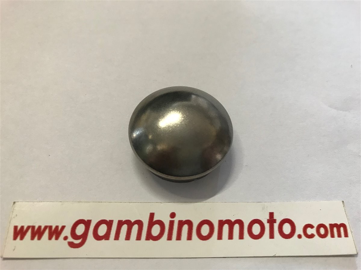 TAPPO RUOTA ANTERIORE CROMATO VESPA PX 125-150-200