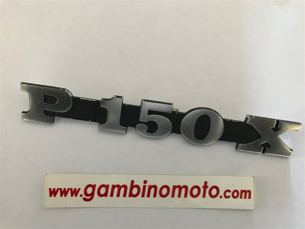 TARGHETTA COFANO LATERALE VESPA P150X