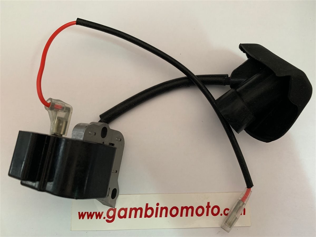 Bobina Accensione Per Decespugliatore Kawasaki TJ45-TJ45.Completa di Pippetta