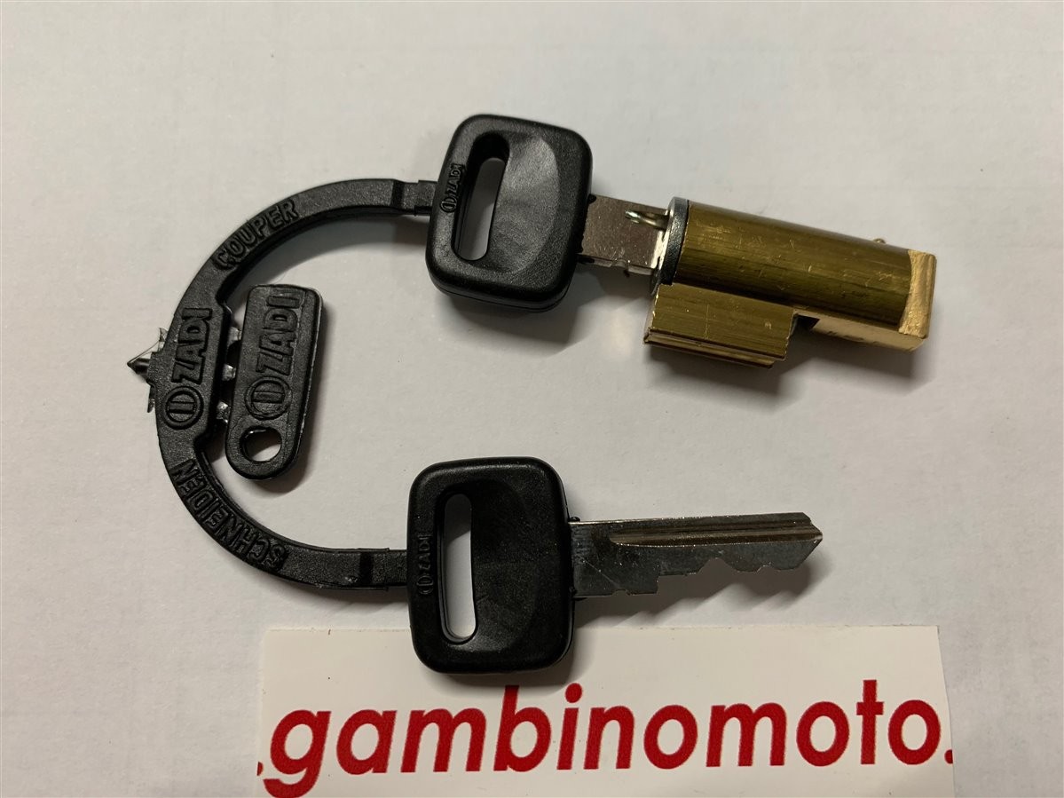SERRATURA STERZO GUIDA SOTTILE 4 MM VESPA 50 SPECIAL R L N ET3 PRIMAVERA