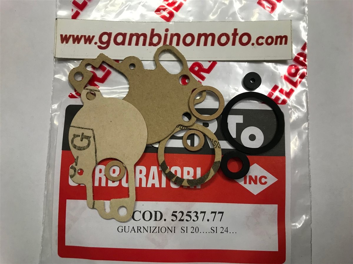 Kit Guarnizioni Carburatore Dell'orto SI 20 24 PIAGGIO VESPA PX E 125-150-200