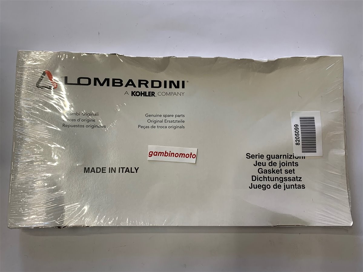 KIT SMERIGLIO MOTORE LOMBARDINI LDW 502 CON GUARNIZIONE TESTA INCLUSA