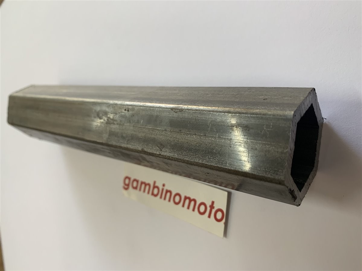  TUBO ESAGONALE PER FRESA MOTOZAPPA INTERNO 19X27 IL PREZZO SI RIFERISCE A CM.20