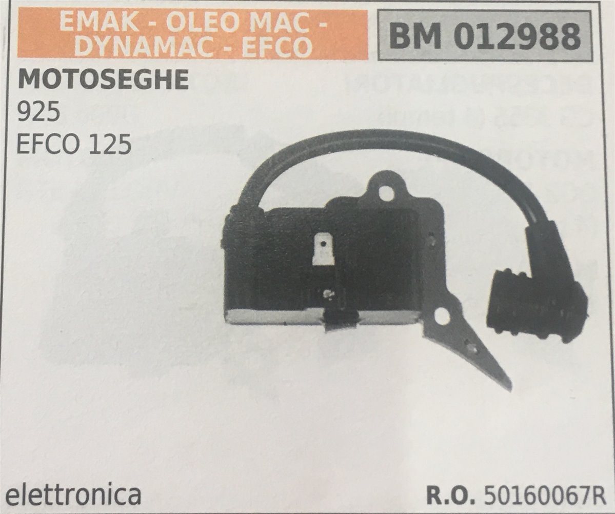 BOBINA BRUMAR ELETTRONICA EMAK - OLEO MAC - DYNAMAC - EFCO MOTOSEGHE 925 EFCO 125