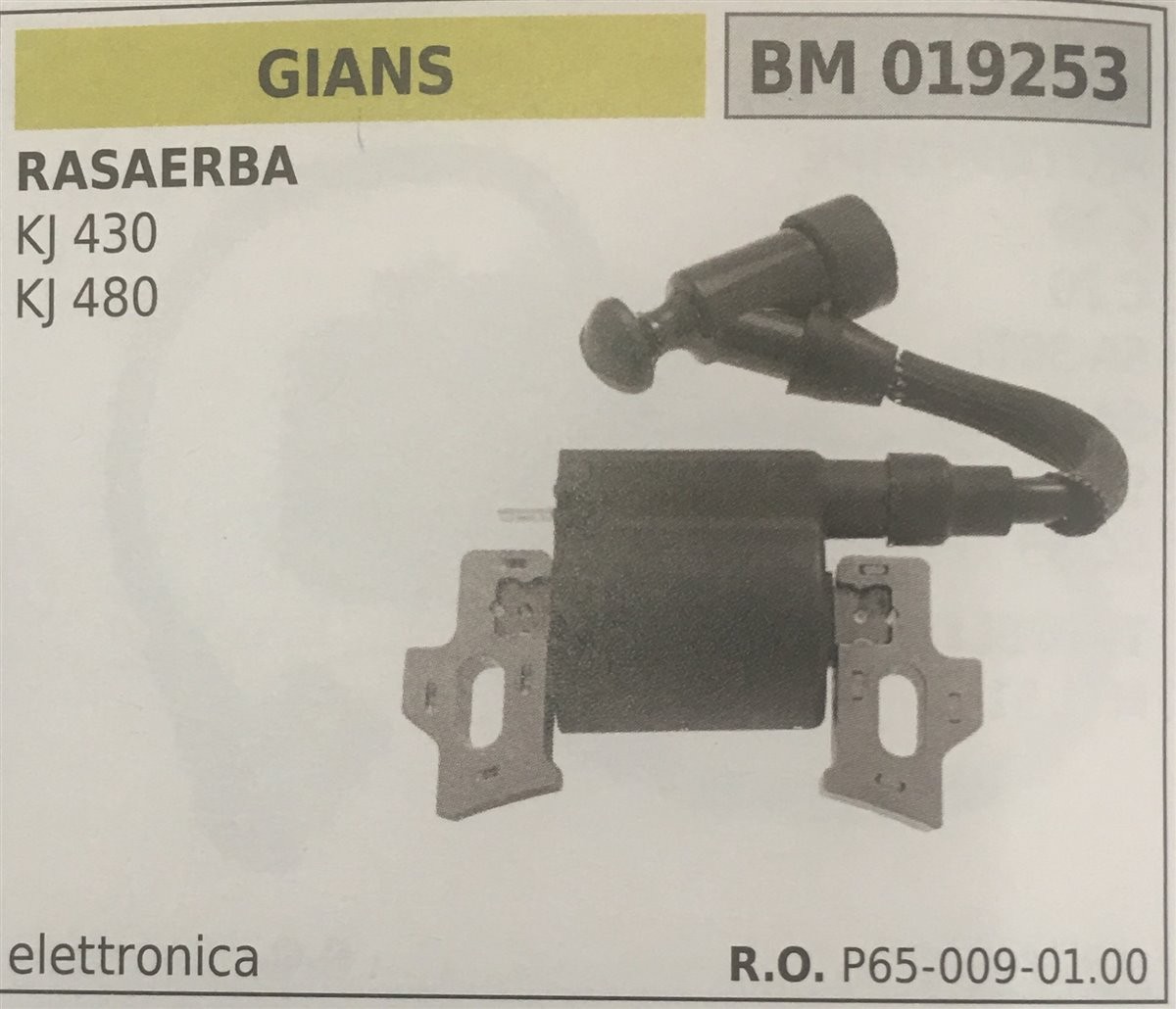 BOBINA BRUMAR ELETTRONICA GIANS RASAERBA KJ 430 KJ 480