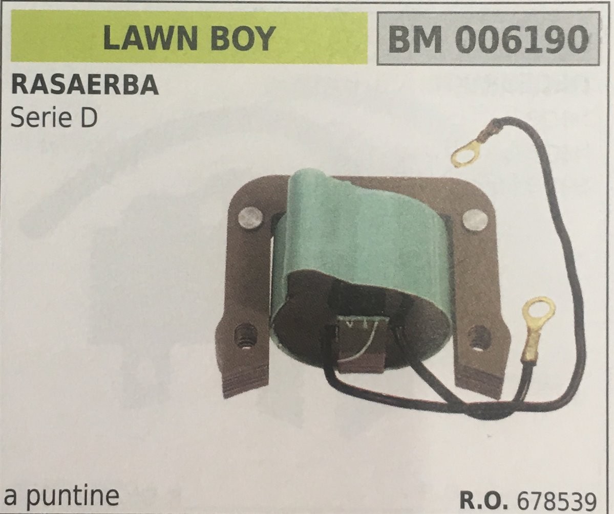 BOBINA BRUMAR A PUNTINE LAWN BOY RASAERBA serie D