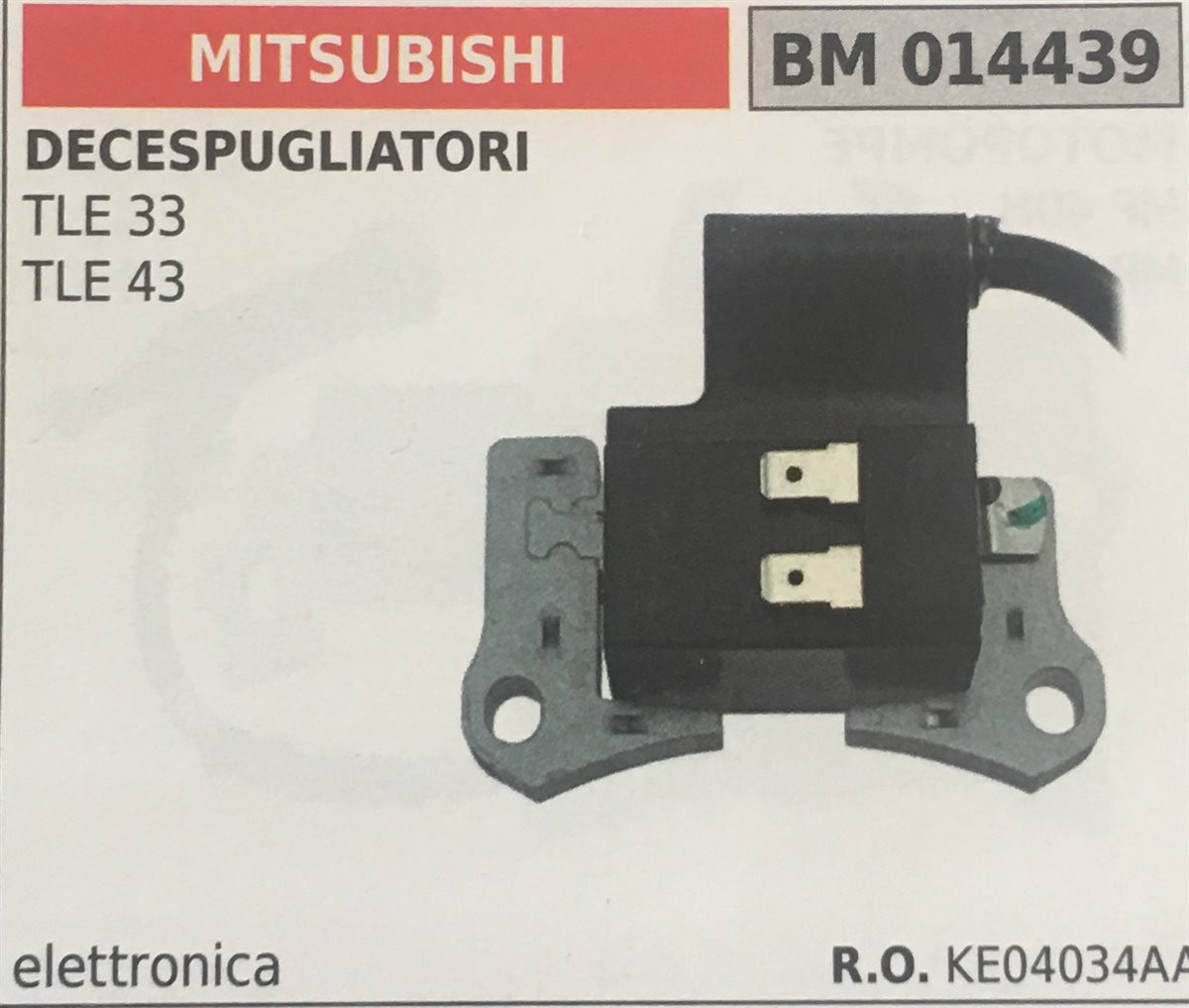 BOBINA BRUMAR ELETTRONICA MITSUBISHI DECESPUGLIATORI TLE 33 TLE 43
