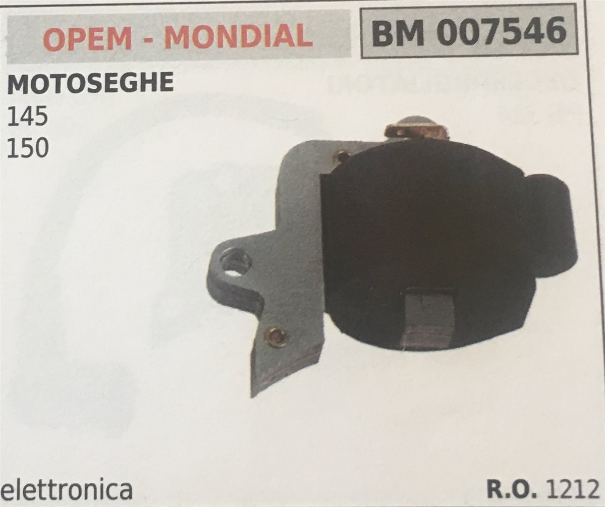 BOBINA BRUMAR ELETTRONICA OPEM - MONDIAL MOTOSEGHE 145 150