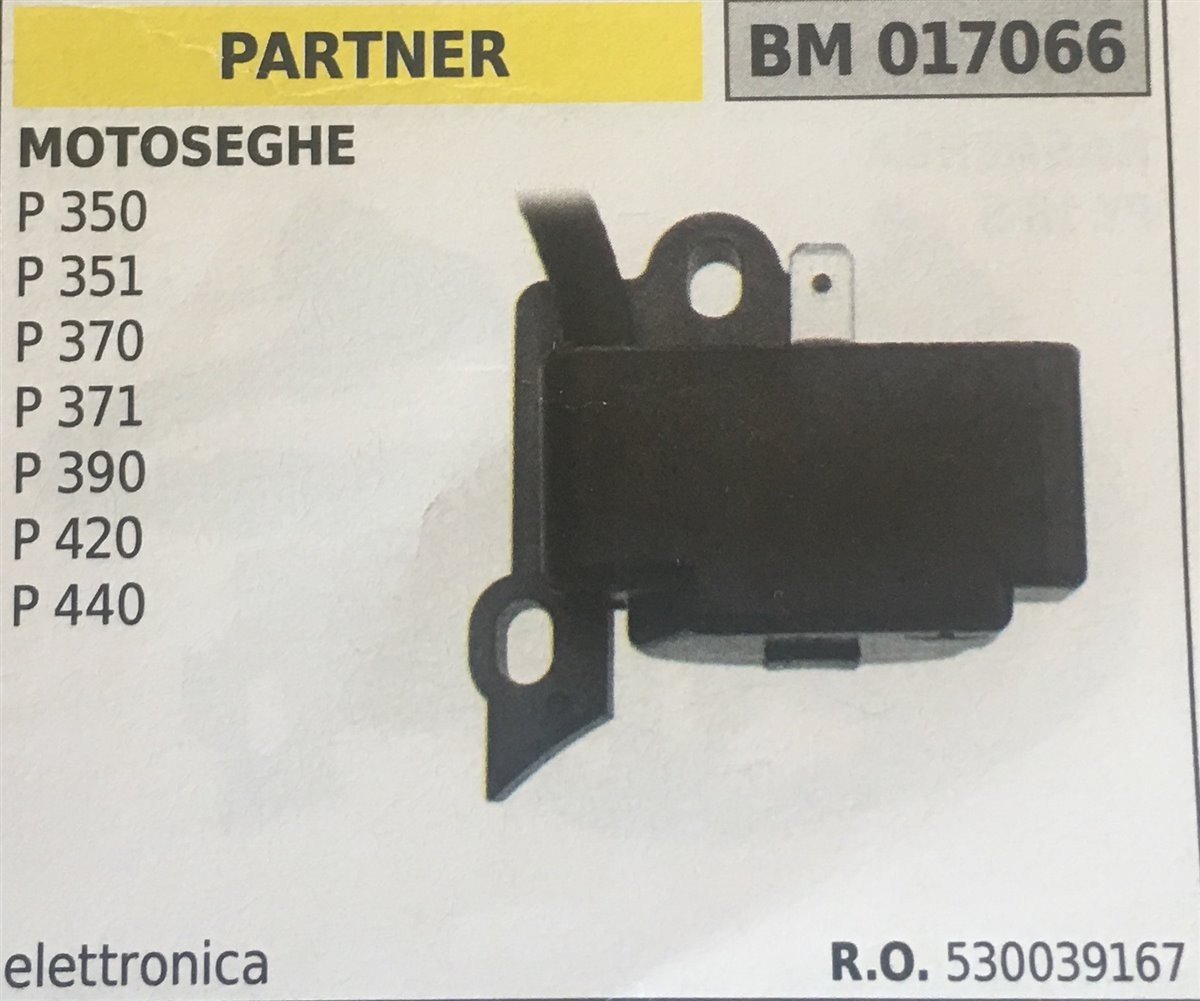 BOBINA BRUMAR ELETTRONICA PARTNER MOTOSEGHE P 350 P 351 P 370 P 371 P 390 P 420 P 440