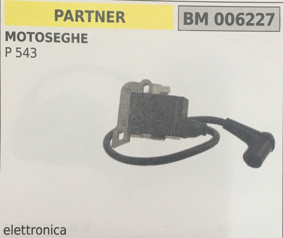 BOBINA BRUMAR ELETTRONICA PARTNER MOTOSEGHE P 543 BM006227