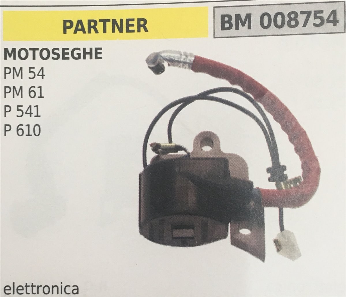 BOBINA BRUMAR ELETTRONICA PARTNER MOTOSEGHE PM 54 PM 61 P 541 P 610