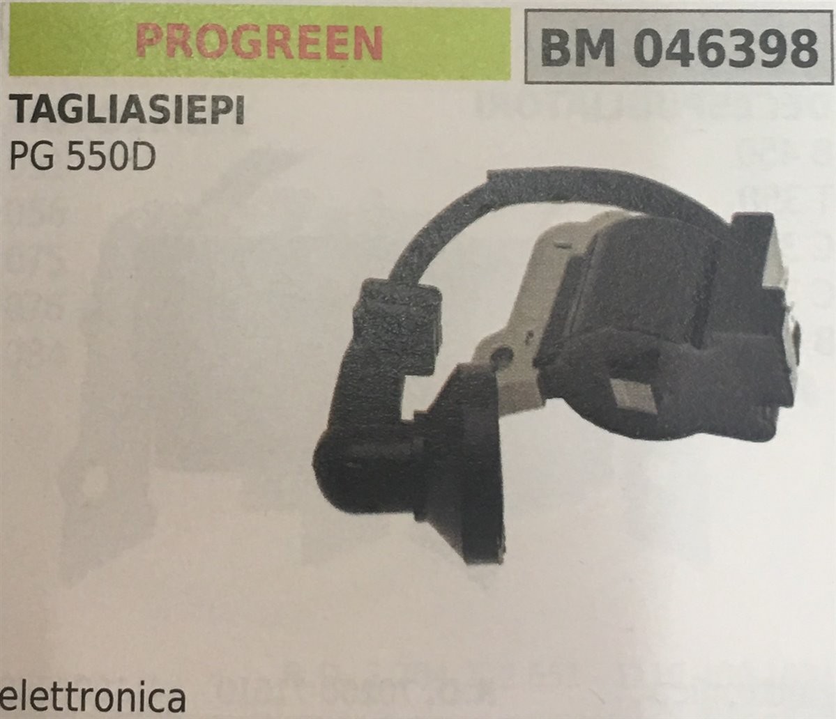 BOBINA BRUMAR ELETTRONICA PROGREEN TAGLIASIEPI PG 550D