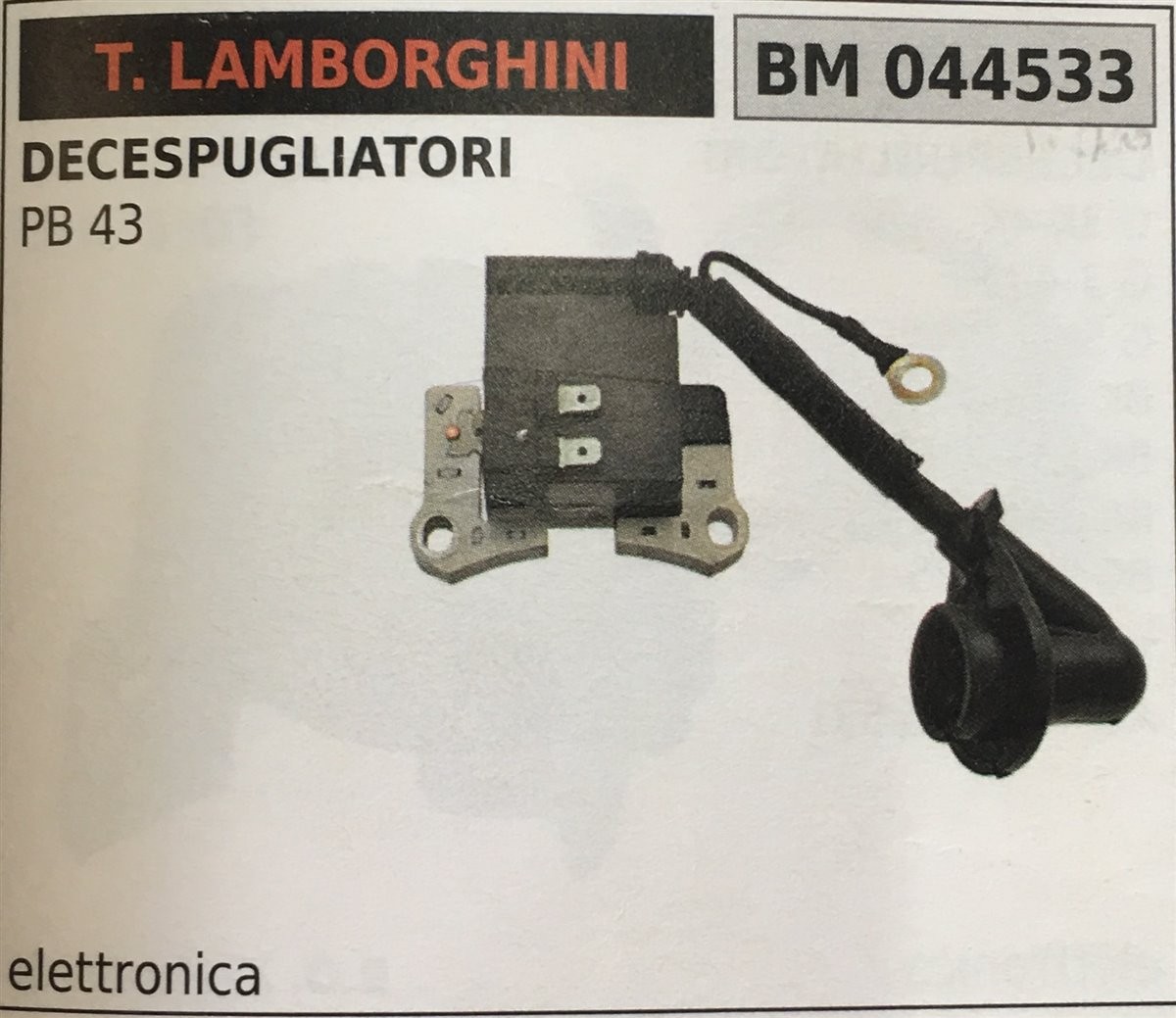BOBINA BRUMAR ELETTRONICA T. LAMBORGHINI DECESPUGLIATORI PB 43