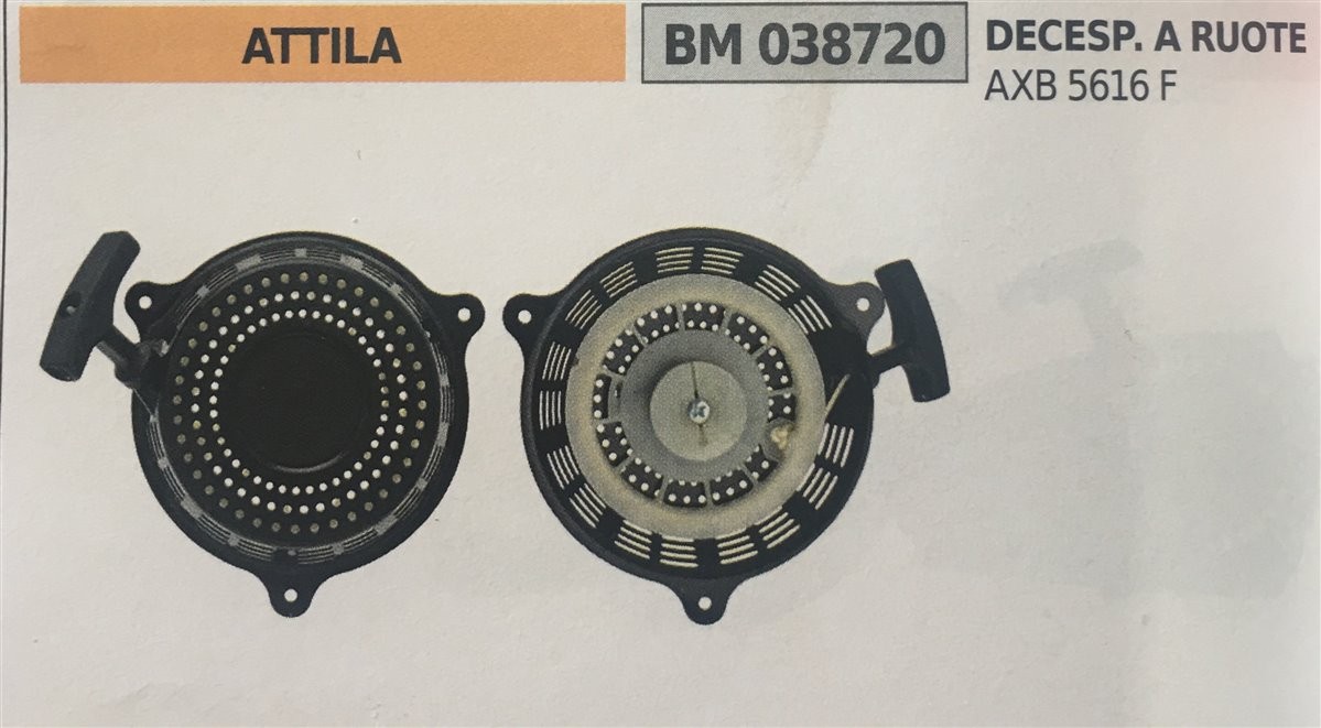 AVVIAMENTO COMPLETO BRUMAR ATTILA DECESPUGLIATORE A RUOTE AXB 5616 F