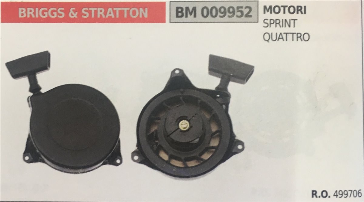 AVVIAMENTO COMPLETO BRUMAR BRIGGS & STRATTON  MOTORI SPRINT QUATTRO
