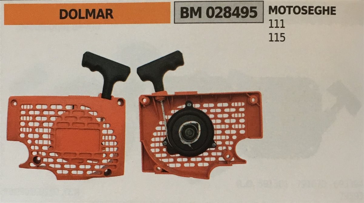 AVVIAMENTO COMPLETO BRUMAR DOLMAR MOTOSEGHE 111 115
