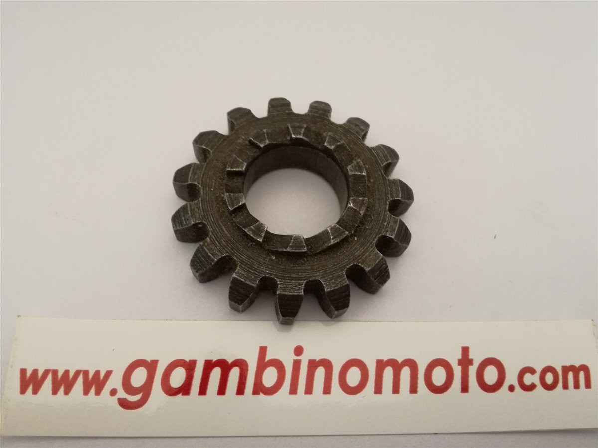 INGRANAGGIO AVVIAMENTO PIAGGIO APE 50 15 DENTI 10 INNESTI