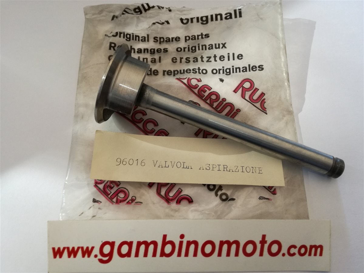 VALVOLA ASPIRAZIONE MOTORE RUGGERINI RICAMBIO ORIGINALE CODICE 96016