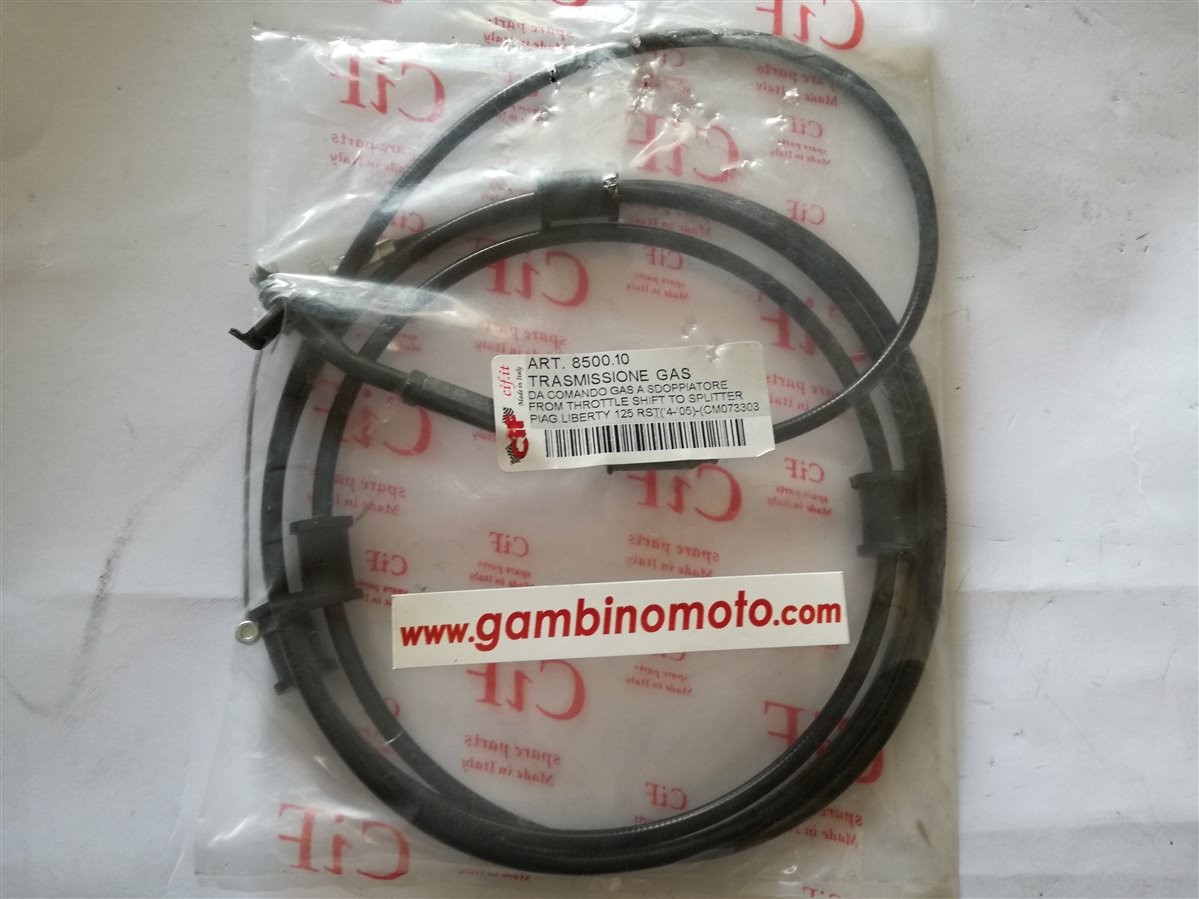 CAVO CORDINA TRASMISSIONE GAS ORIGINALE PIAGGIO PER LIBERTY 4T 125 RST 200 SPORT   PIAGGIO LIBERTY 4T EURO3 125 2007-2008 M38600 LIBERTY 4T SPORT EURO3 125 2006-2008 M38601 LIBERTY 4T 125 2006-2007 M38100 LIBERTY RST PTT 125 2005-2011 M38103 LIBERTY RST 1