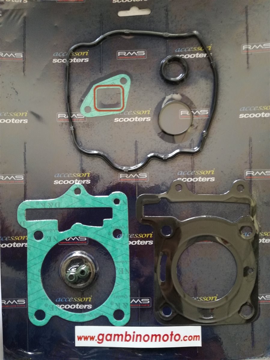 SERIE GUARNIZIONI TESTA SMERIGLIO 'RMS' PER YAMAHA MAJESTY 125 / MADISON 125 / TEOS