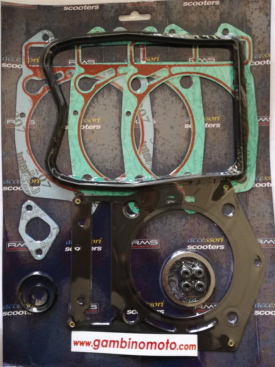 SERIE GUARNIZIONI TESTA SMERIGLIO PIAGGIO X9 500 01/02  APRILIA 500 ATLANTIC 02/04 - SCARABEO 03/04