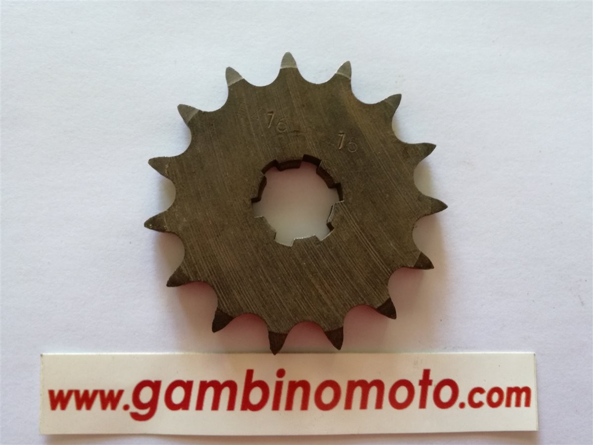 PIGNONE PER MOTO EPOCA MODELLO 16 NUMERO DI DENTI 15