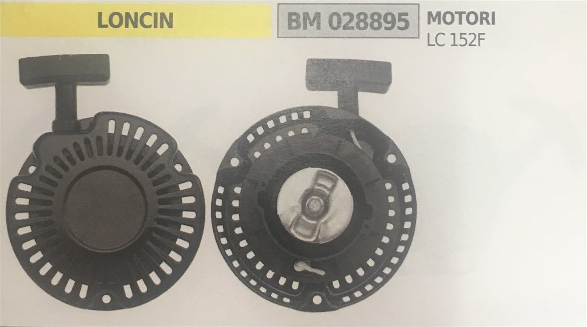 AVVIAMENTO COMPLETO BRUMAR LONCIN MOTORI LC 152F