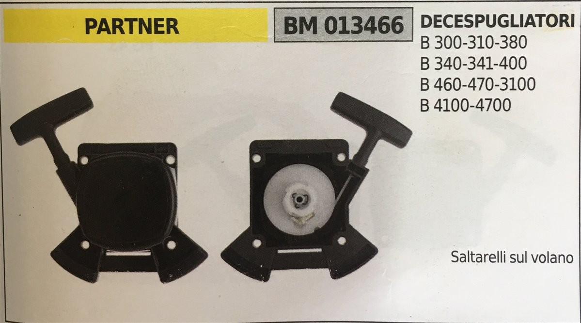 AVVIAMENTO COMPLETO BRUMAR PARTNER DECESPUGLIATORI B 300-310-380 B 340-341-400 B 460-470-3100 B 4100-4700    saltarelli sul volano