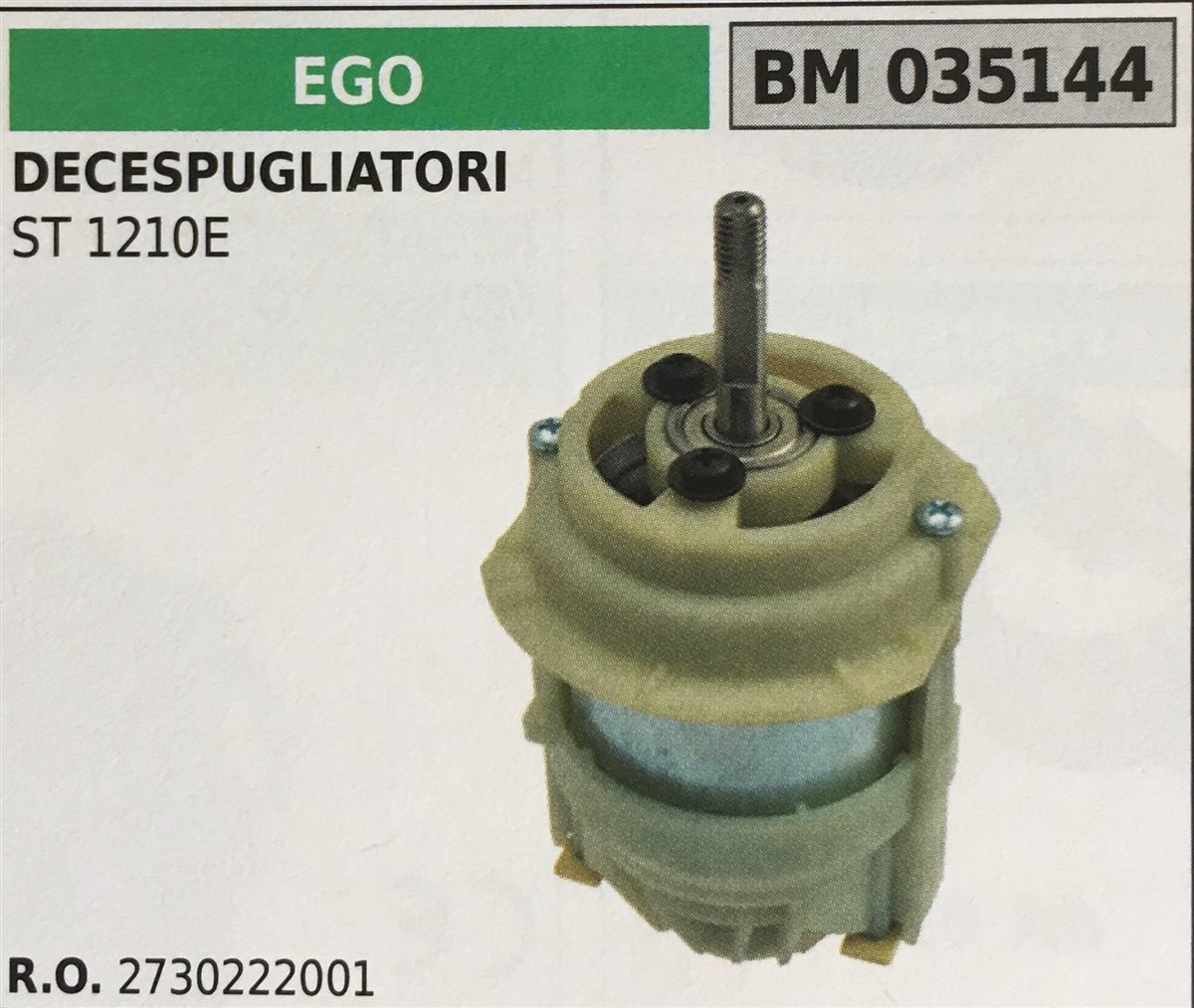 MOTORE ELETTRICO BRUMAR EGO DECESPUGLIATORI ST 1210E