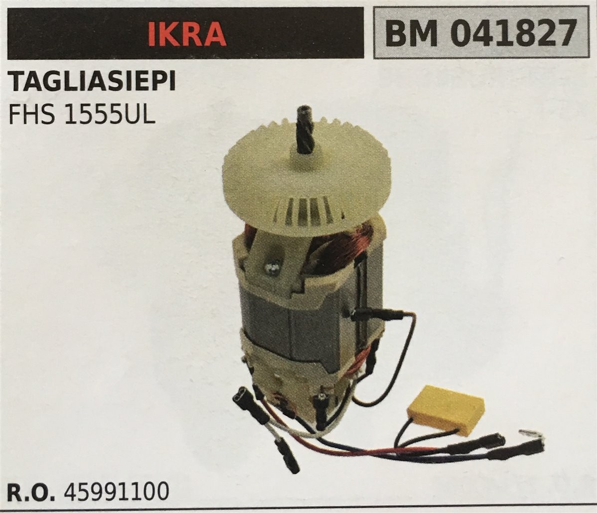 MOTORE ELETTRICO BRUMAR IKRA TAGLIASIEPI FHS 1555UL