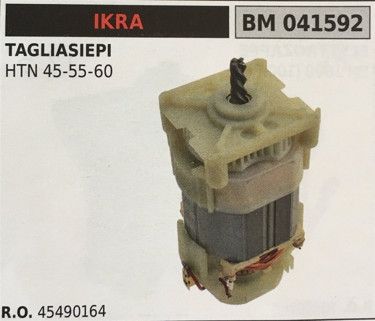 MOTORE ELETTRICO BRUMAR IKRA TAGLIASIEPI HTN 45-55-60