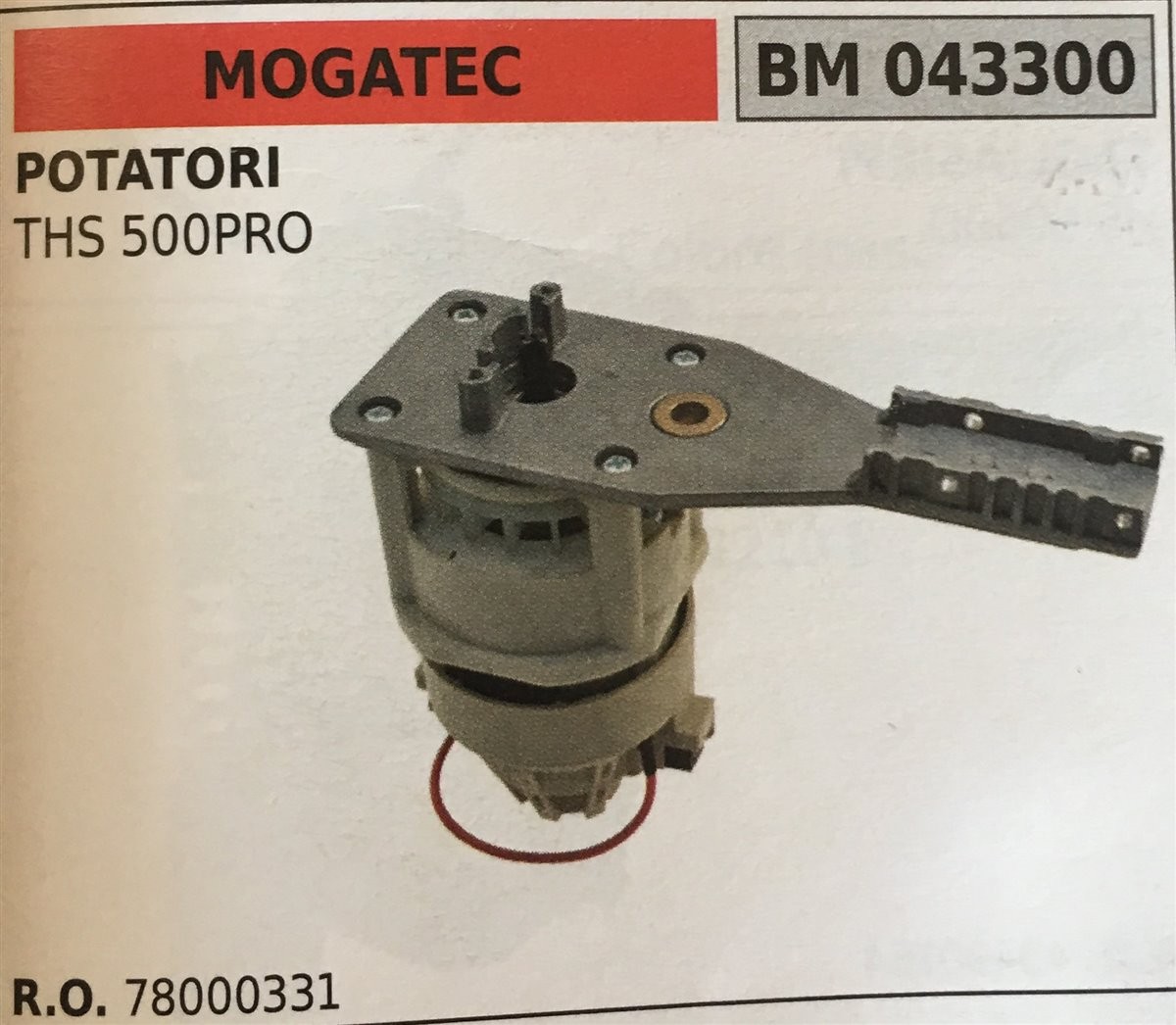 MOTORE ELETTRICO BRUMAR MOGATEC POTATORI  THS 500PRO