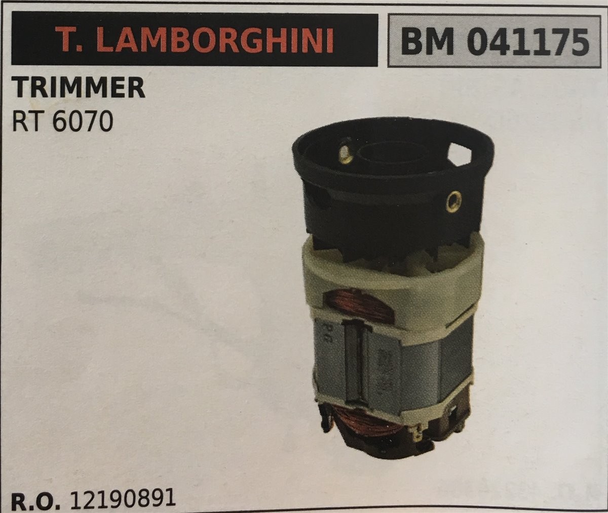 MOTORE ELETTRICO BRUMAR T. LAMBORGHINI TRIMMER RT 6070