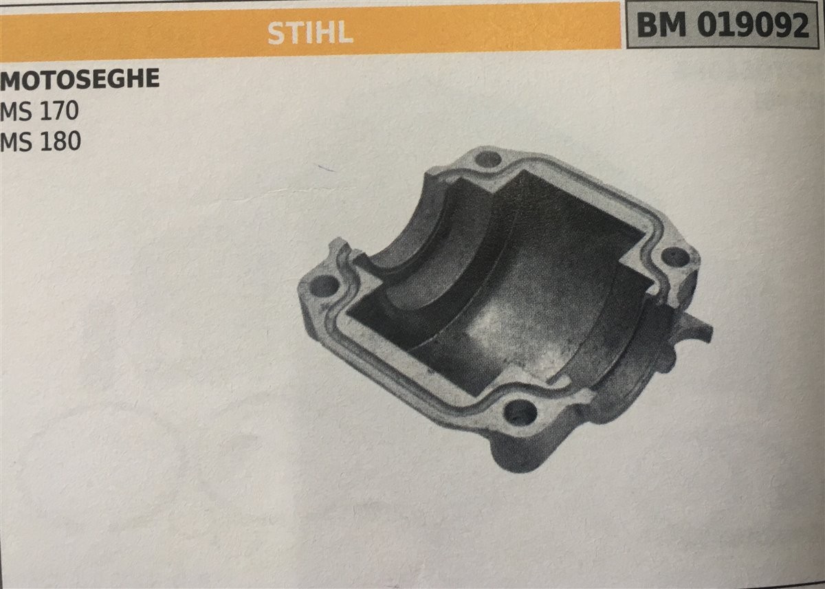 CILINDRO COMPLETO DI PISTONE E SEGMENTI BRUMAR STIHL MOTOSEGHE MS 170 MS 180
