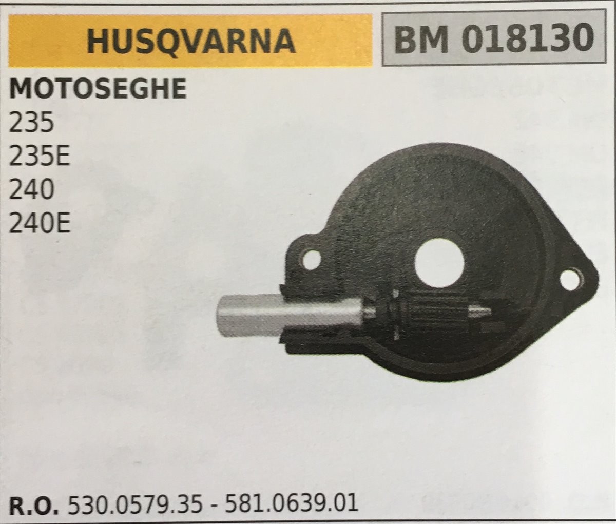 POMPA OLIO BRUMAR HUSQVARNA MOTOSEGHE 235 235E 240 240E