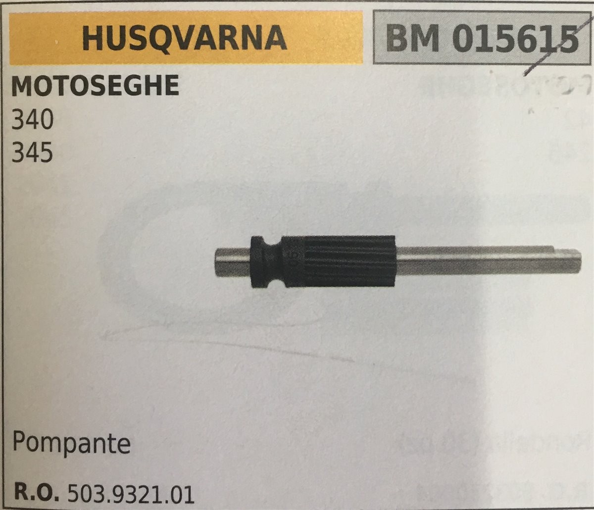 POMPA OLIO BRUMAR HUSQVARNA MOTOSEGHE 340 345   pompante