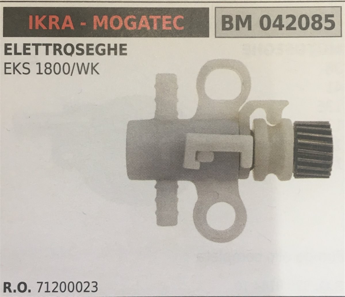 POMPA OLIO BRUMAR IKRA - MOGATEC ELETTROSEGHE EKS 1800/WK